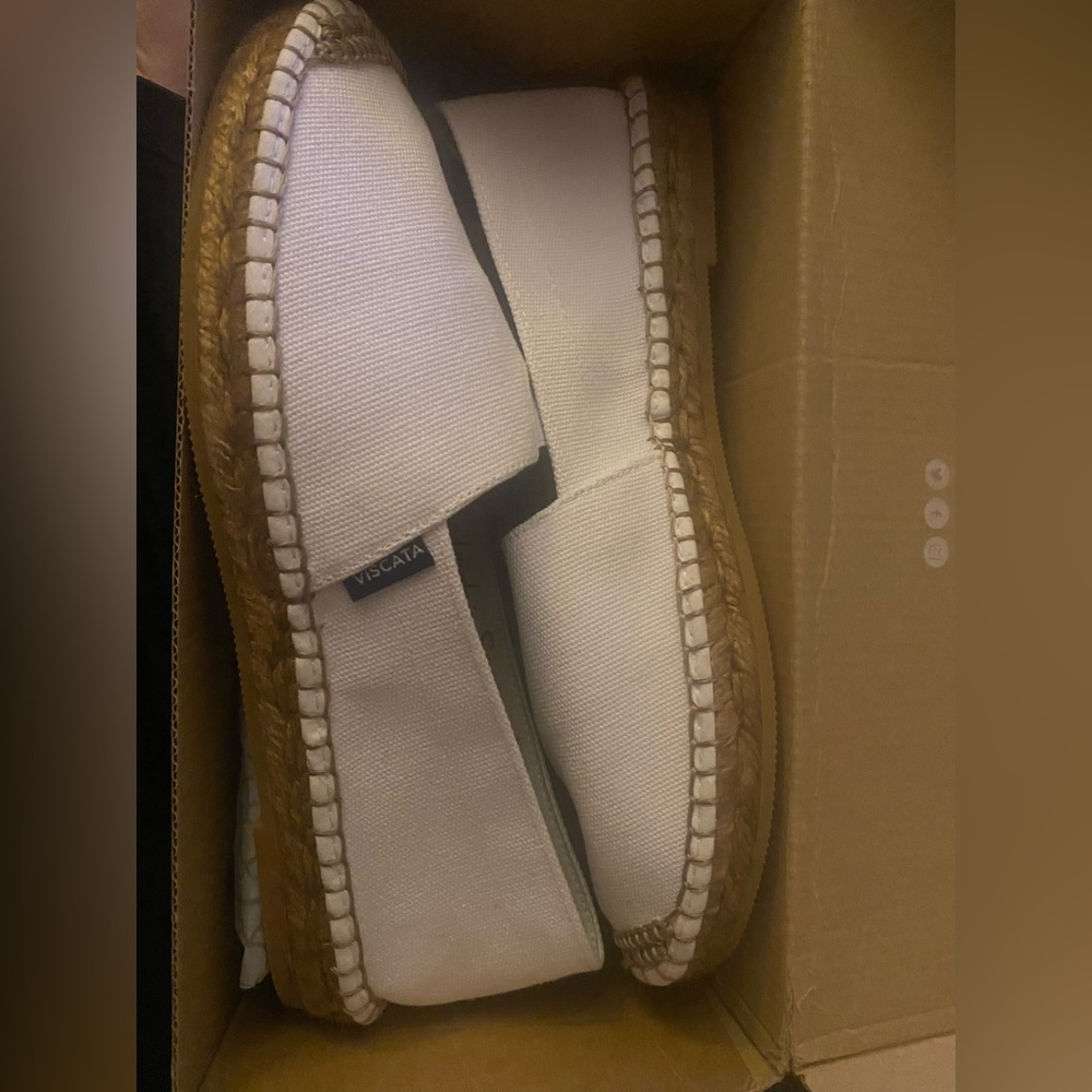 Viscata Barcelona women’s canvas white size 39EU-NEW